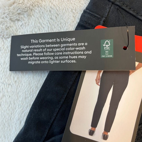 Banana Republic Women's High-Rise Twill Pants Stretch Cotton Blend Size 8 NWT - Picture 14 of 15